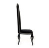 A&X Sovereign - Transitional Black Fabric Chair (Set of 2)
