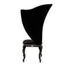 A&X Sovereign - Transitional Black Fabric Chair (Set of 2)