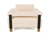 Divani Casa Stratford Modern Off White Fabric Accent Chair Model VGHM-XF530-CHR-IVY