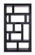 Modrest Suffolk - Contemporary Black Ash Bookcase