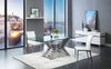 Modrest Crawford Modern Rectangular Glass Dining Table Model VGVCT8909-L