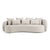 Renava Tabarca Outdoor Beige Fabric 4 Seat Sofa Model VGVK-F017-3L-BGE