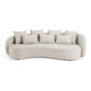 Renava Tabarca Outdoor Beige Fabric 4 Seat Sofa Model VGVK-F017-3L-BGE