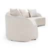 Renava Tabarca Outdoor Beige Fabric Sectional Sofa Model VGVK-F0172-R-2UL-BGE