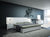 Eastern King Modrest Monza Italian Modern White Bedroom Set