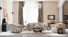 A&X Talin Modern Beige Fabric Sofa Set