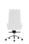 Modrest Tricia Modern White High Back Executive Office Chair Model VGFUA1911-WHT-OC