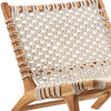 Maru Natural Finish and White Rope Occasional ChairModel TSD8014