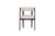 Modrest Vegas Modern Cream Fabric & Walnut Oak Dining Chair (Set Of 2) Model VGME-VEGAS-CRM-DC