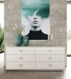 A&X Ovidius & Victoria Modern White Crocodile Lacquer Bedroom Set Model VGUN-OVIDVICT-SET-WHT