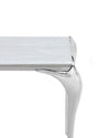 Modrest Vince - Faux Marble & Stainless Steel Console Table