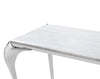 Modrest Vince - Faux Marble & Stainless Steel Console Table