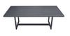 Renava Wake - Modern Dark Charcoal Outdoor Dining Table