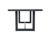 Renava Wake - Modern Dark Charcoal Outdoor Dining Table
