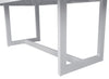 Renava Wake - Modern White Outdoor Dining Table
