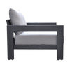 Renava Wake - Modern Charcoal Outdoor Lounge Chair
