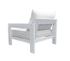 Renava Wake - Modern White Outdoor Lounge Chair