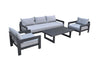 Renava Wake - Modern Charcoal Outdoor Sofa