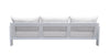 Renava Wake - Modern White Outdoor Sofa