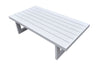 Renava Wake - Modern White Outdoor Coffee Table