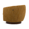Divani Casa Wendt Modern Mustard Fabric Swivel Accent Chair Model VGKK-KF.A1098-MUS