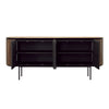 Dabney Natural Wood Wash and Black Sideboard Model WOR1010-TEAK