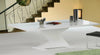 Modrest Bono "T" - Modern White Extendable Dining Table 